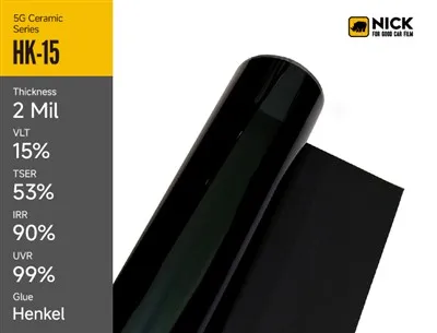 ฟิล์มกรองแสงรถยนต์เซรามิกขั้นสูงเพื่อการปกป้องและความคมชัดที่เหนือกว่า
